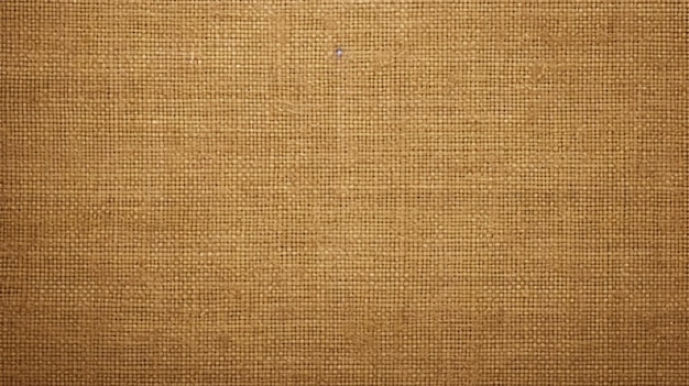 A brown canvas with a small purple stain on it.