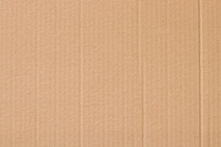 갈색 골 판지 시트 추상 배경, 디자인 작품에 대 한 오래 된 빈티지 표면에 재활용 종이 상자의 질감.
