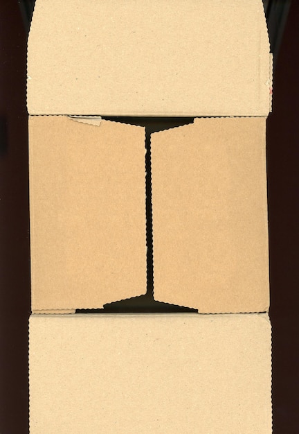 Brown cardboard texture background