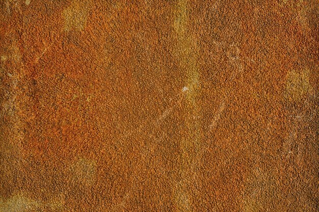 Brown cement wall with stain on texture surface