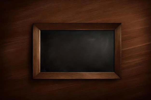 Brown chalkboard product background