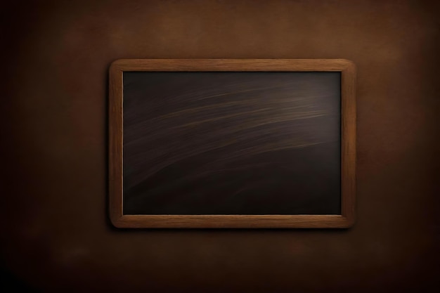 Brown chalkboard product background