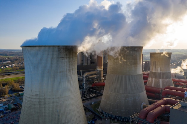 Brown coal power plant