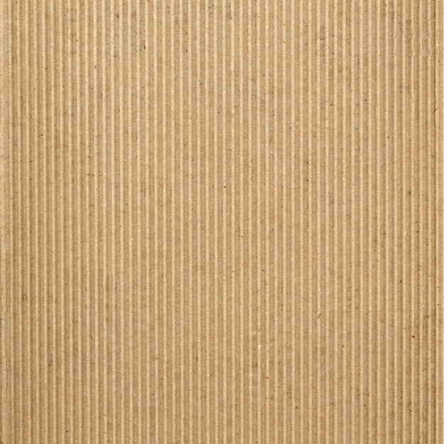 Brown corrugated cardboard texture background