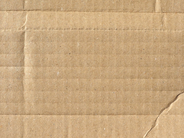 Brown corrugated cardboard texture background