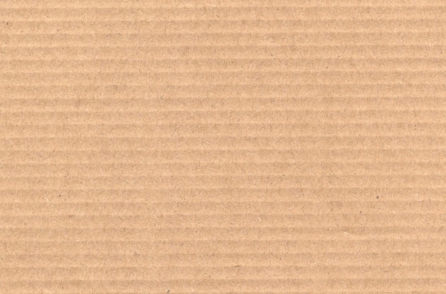 Brown corrugated cardboard texture background