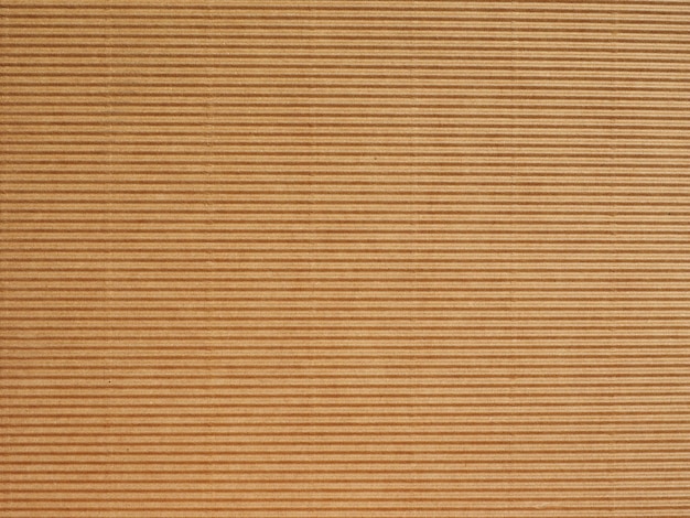 Brown corrugated cardboard texture background