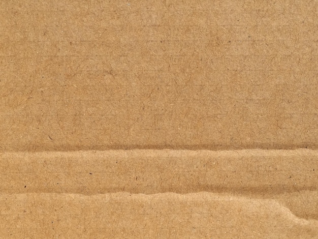 Brown corrugated cardboard texture background