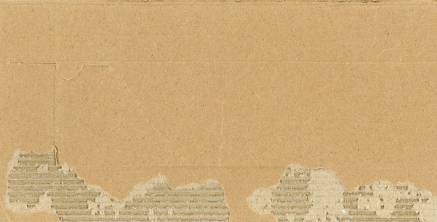 Brown corrugated cardboard texture background