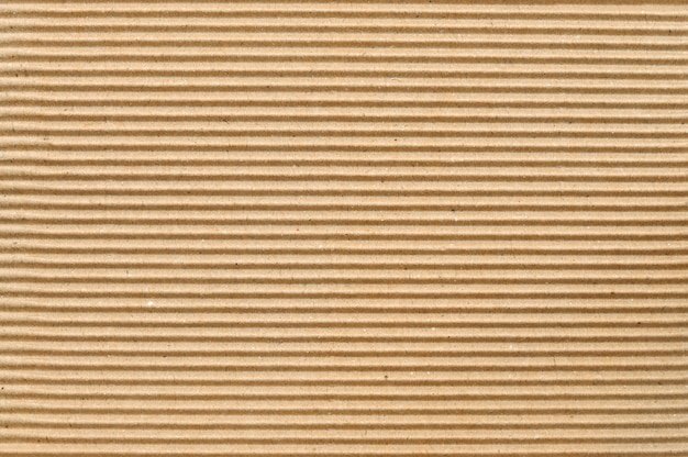 Photo brown corrugated cardboard useful as a background