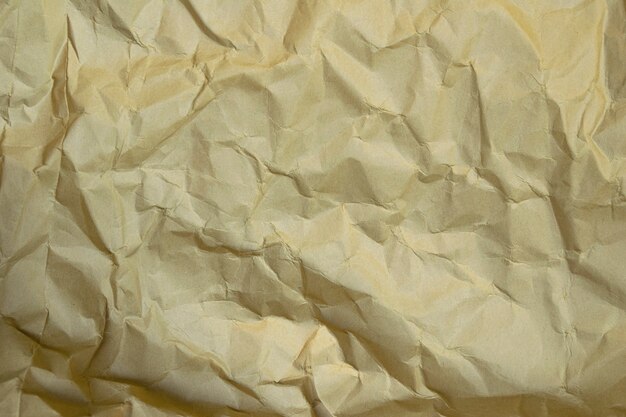 brown crumpled paper texture background