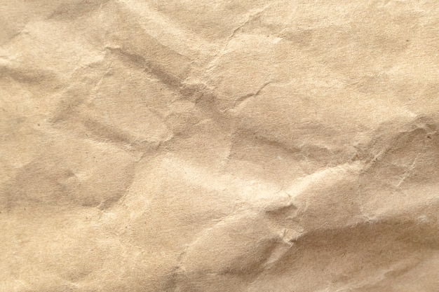 Браун мятой бумаги текстуру фона.