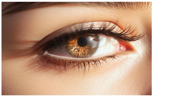 Photo brown eye eye closeup eye wallpaper brown iris beautiful