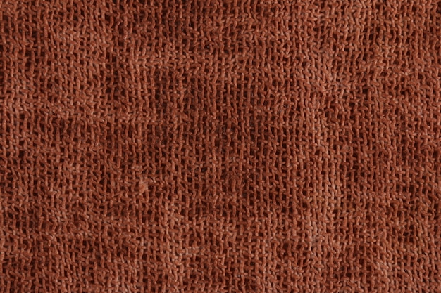 Brown fabric fiber detail.