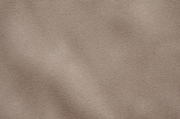 Photo brown fabric texture background closeup