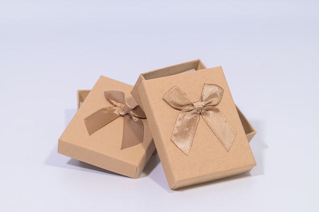 A brown gift box