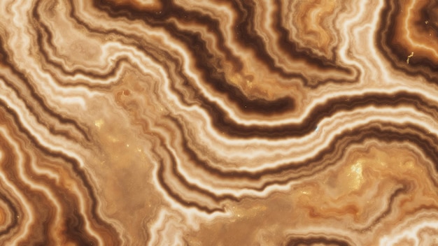 Photo brown and golden glitter agate texture background