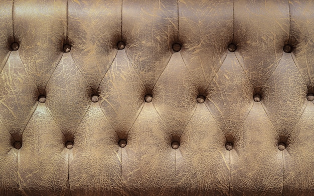 Photo brown leather sofa background