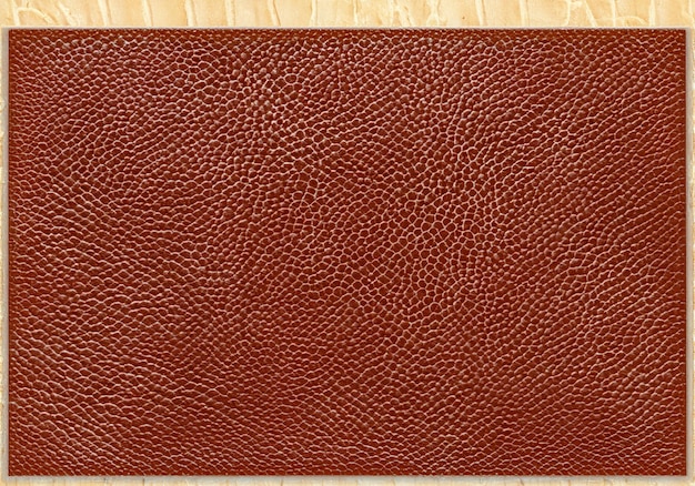 Brown leather texture background