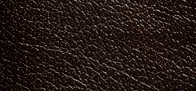 Brown leather texture closeup backgroundNatural leather background