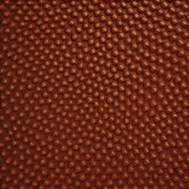 A brown leather texture with a pattern of small circles on it.
