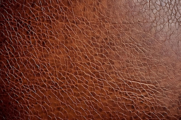 A brown leather texture with a pattern of the word leather on it.