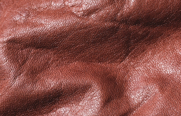 Brown leather texture