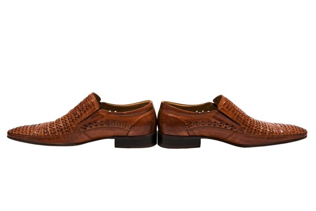 Brown low shoes