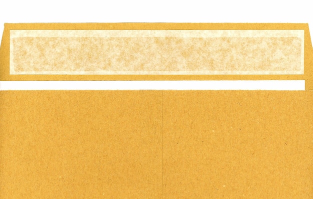 Brown mail letter envelope