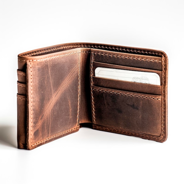 A brown male wallet