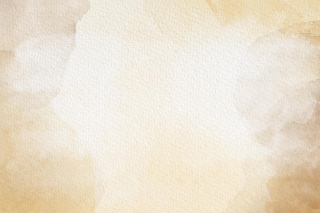 Brown old paper watercolor painted background premium photo