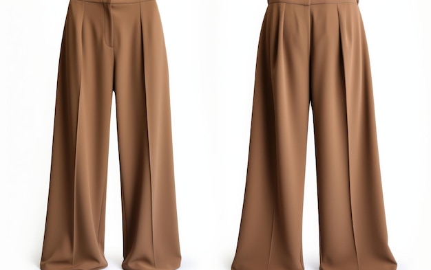 Photo brown pants on mannequin