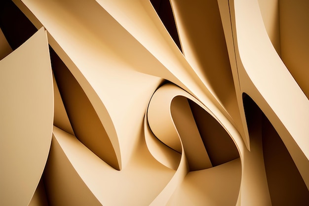 A brown paper background with a wavy pattern.