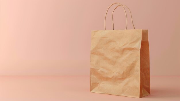 Brown Paper Bag Mockup Charming Details