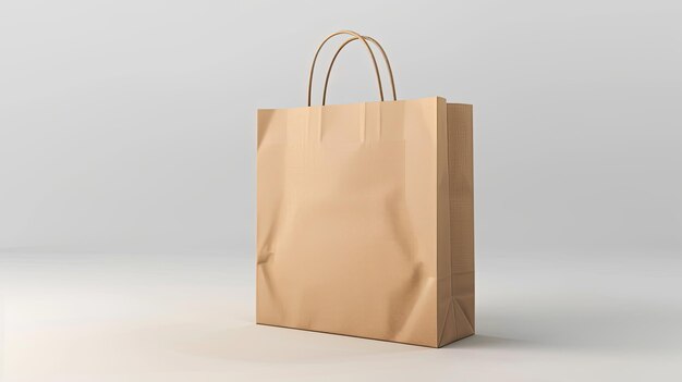 Brown Paper Bag Mockup