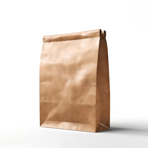 A brown paper bag with the word lunch on it