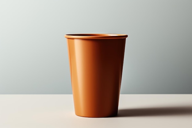 brown paper cup for coffee professional photography