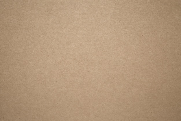Foto fondo in bianco di struttura di carta marrone per il modello