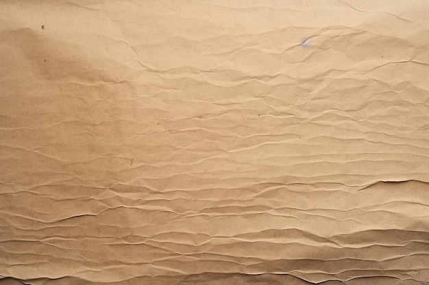 A brown paper with a black mark on it