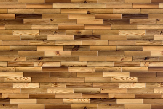 茶色の寄木細工の床の背景