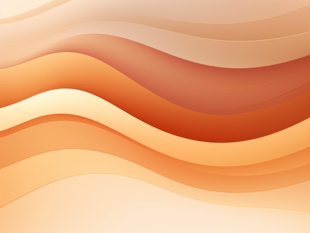 brown pastel tint gradient background with wavy lines blank empty pattern with copy space for produc
