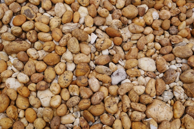 brown pebble beach stone background