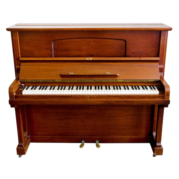 Brown piano