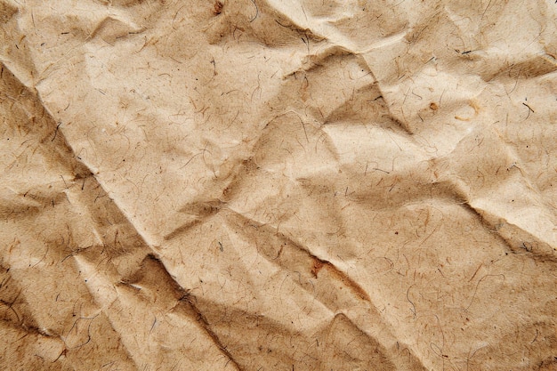 Brown recycled paper texture background with Kraft box pattern