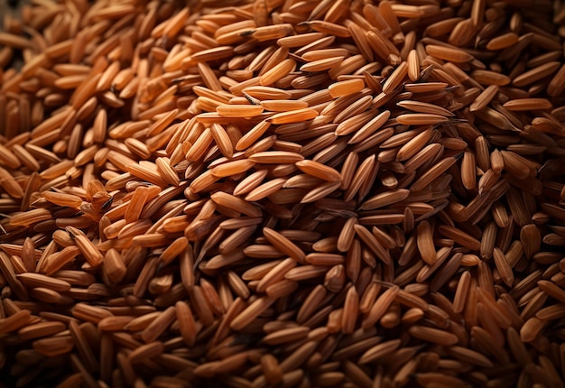 Brown Rice Landscape Background