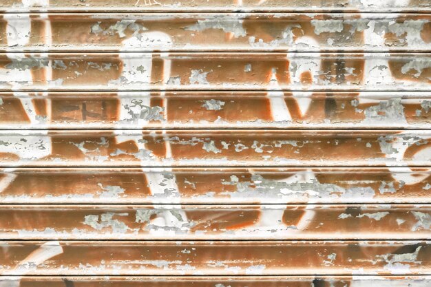 Brown shutter grunge