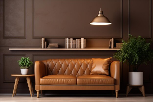 brown sofa books