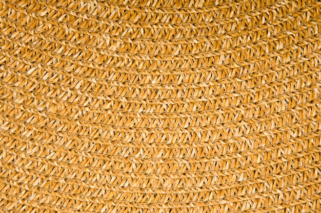 brown straw hat background