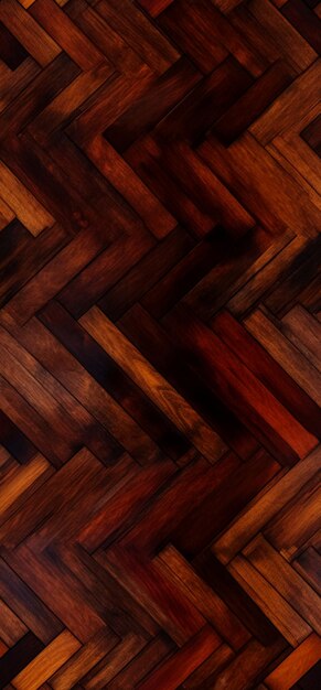 brown striped floor