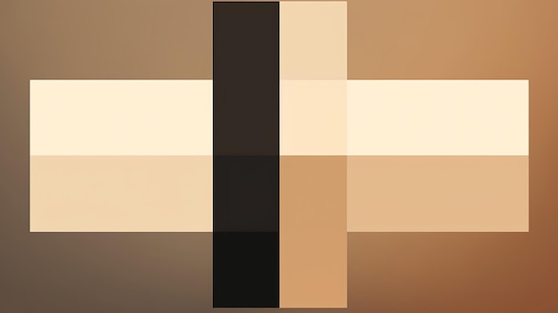 Photo a brown and tan pattern with the number 1 on the right